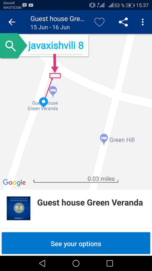 Guest House Green Veranda Mtsʼkhetʼa Zewnętrze zdjęcie